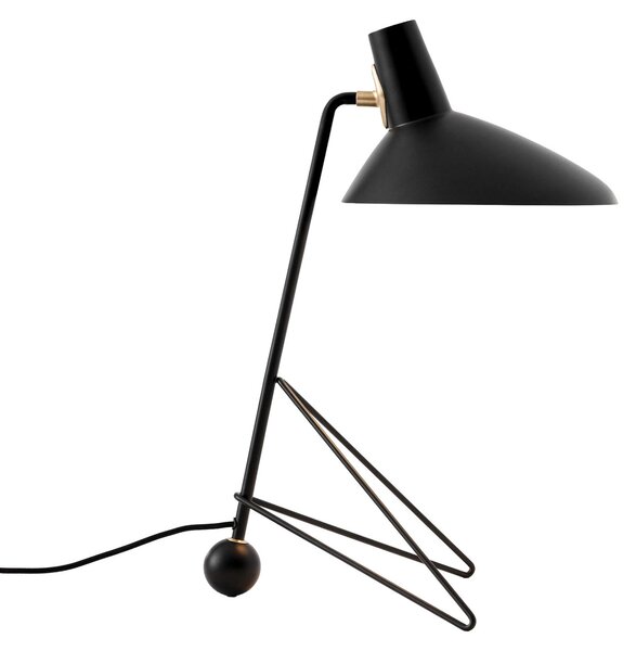 Lampă de masă &Tradition, Tripod HM9, Negru, Camera de zi, Aluminiu