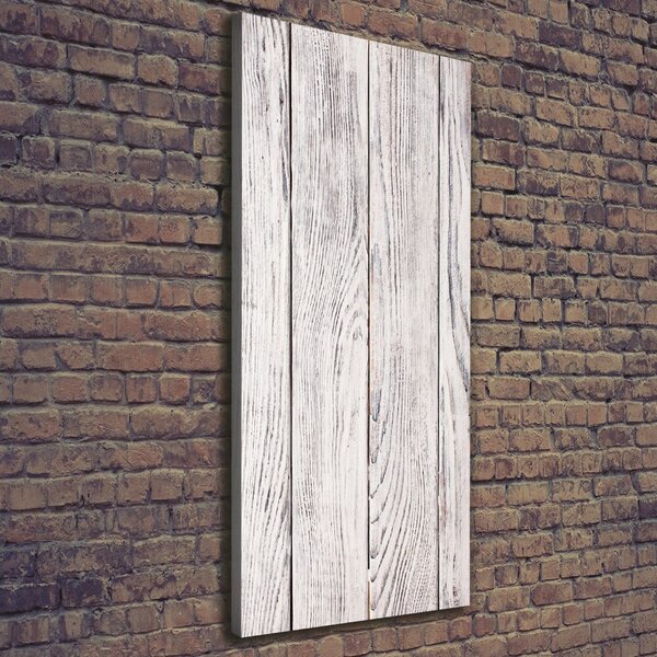 Tablou canvas de perete din lemn