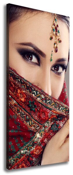 Tablou pe pânză canvas femeie indiană