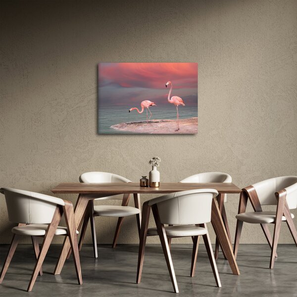 Tablou - Flamingo (70x50 cm)