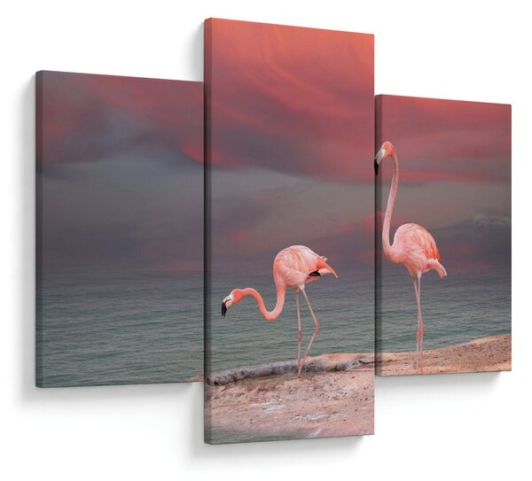 Tablou - Flamingo (90x60 cm)