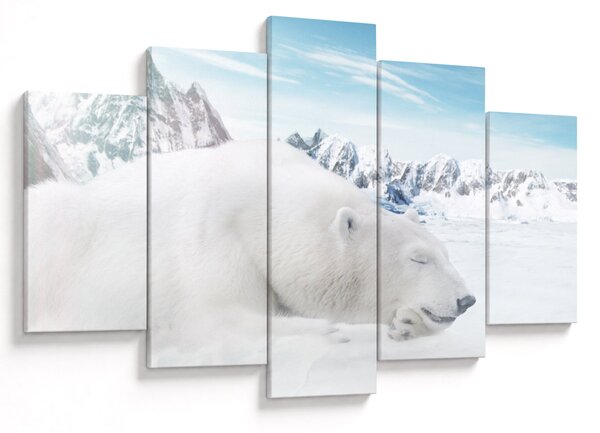 Tablou - Urs polar (150x105 cm)