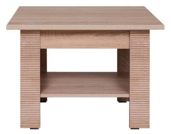 Masuta cafea GRESS, stejar sonoma, PAL laminat, 75x75x50 cm