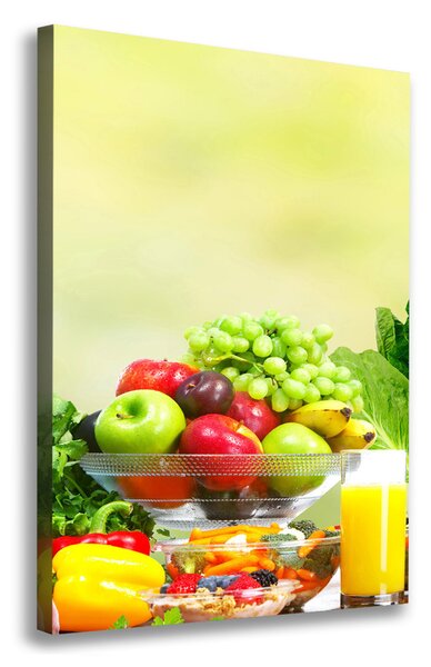 Tablou pe pânză Legume si fructe