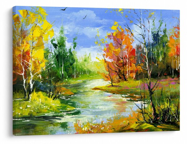 Tablou - Peisaj - pictură (70x50 cm)