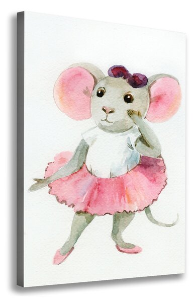 Print pe canvas mouse-balerină