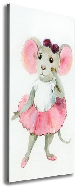 Print pe canvas mouse-balerină