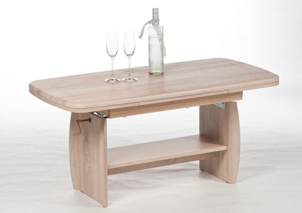 Masuta de cafea extensibila Kirk 115-175/52-64/59 cm