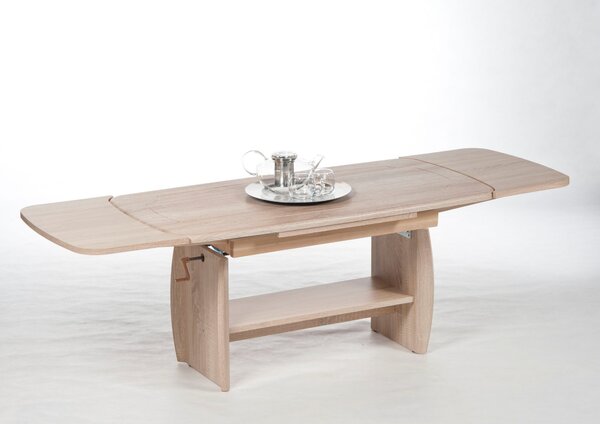 Masuta de cafea extensibila Kirk 115-175/52-64/59 cm