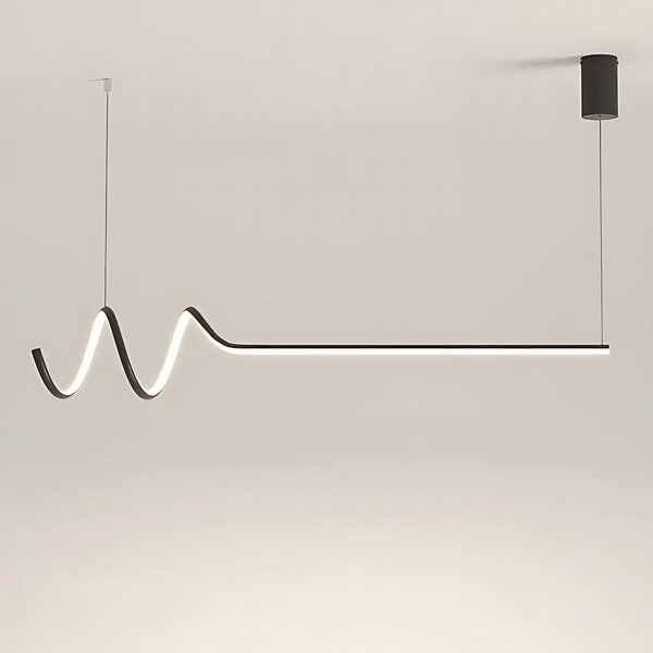 Lampă suspendată LHJ030-CP 120cm NEAGRĂ