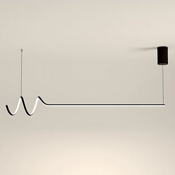 Lampă suspendată LHJ030-CP 120cm NEAGRĂ