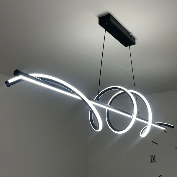 Lampa wisząca LHJ023-CP 120 cm BLACK
