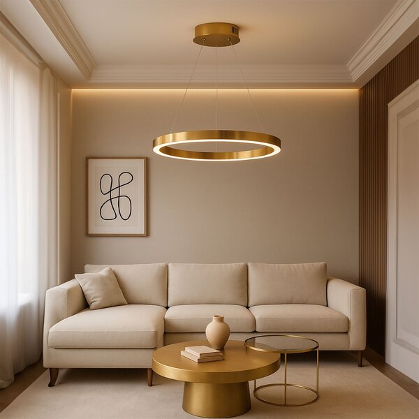Lampa LED LHJ051-CP1 C BRUSH GOLD