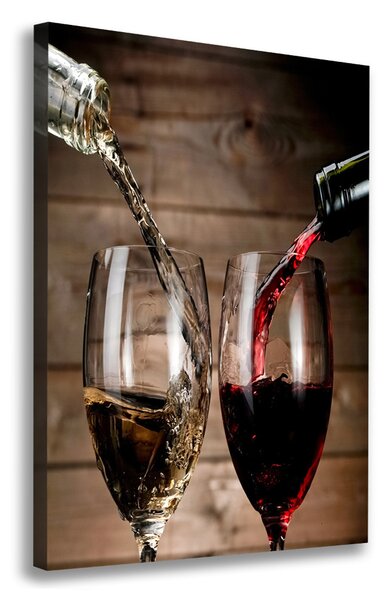 Tablou canvas Vin în pahare