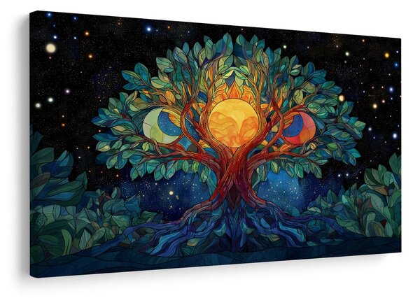 Tablou arborele vieții sub stele