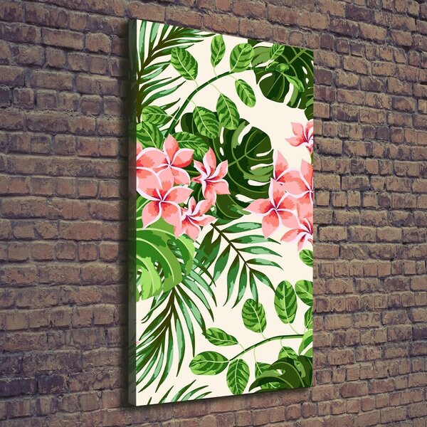 Tablouri tipărite pe pânză flori Hawaii