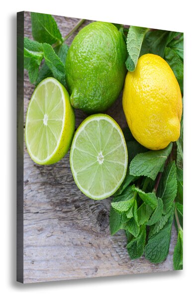 Pictură pe pânză Lime si lamaie