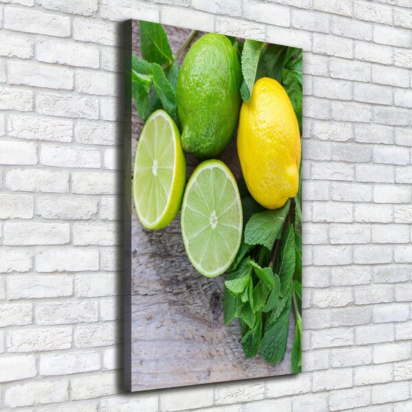 Pictură pe pânză Lime si lamaie