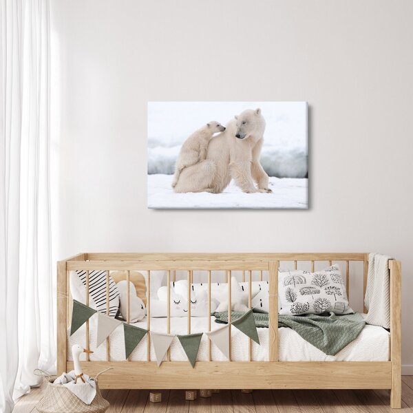 Tablou - Urs polar (90x60 cm)