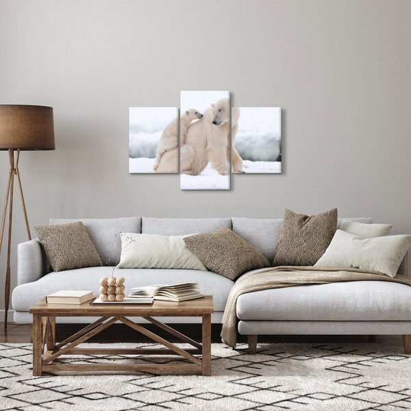 Tablou - Urs polar (90x60 cm)