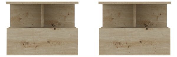 Set haaus Kabi, 1 Usa, Stejar Artisan, 45 x 30 x 34 cm