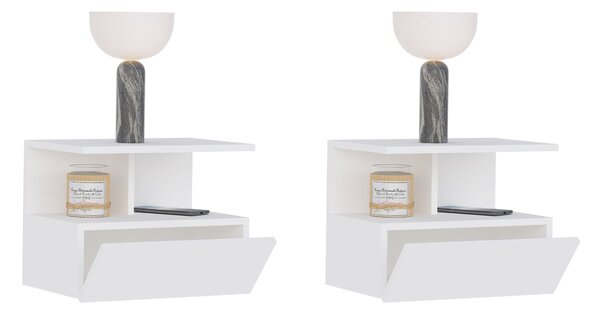 Set haaus Kabi, 1 Usa, Alb, 45 x 30 x 34 cm