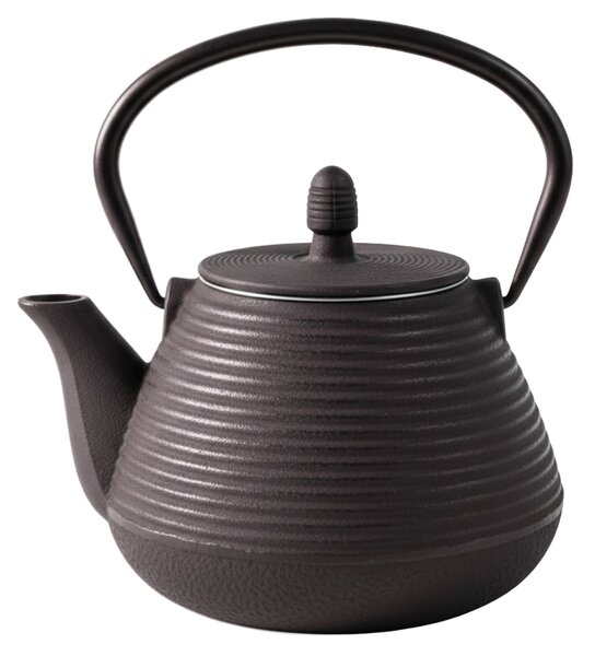 Ceainic din fontă cu infuzor YUKI, 1000 ml, negru