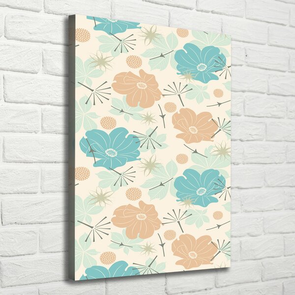 Print pe pânză model floral