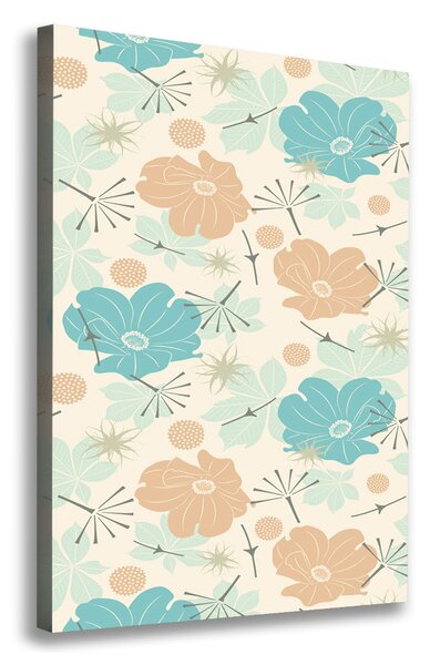 Print pe pânză model floral