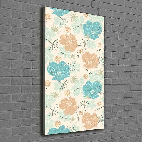 Print pe pânză model floral