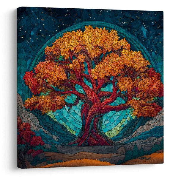 Tablou arborele vieții sub stele