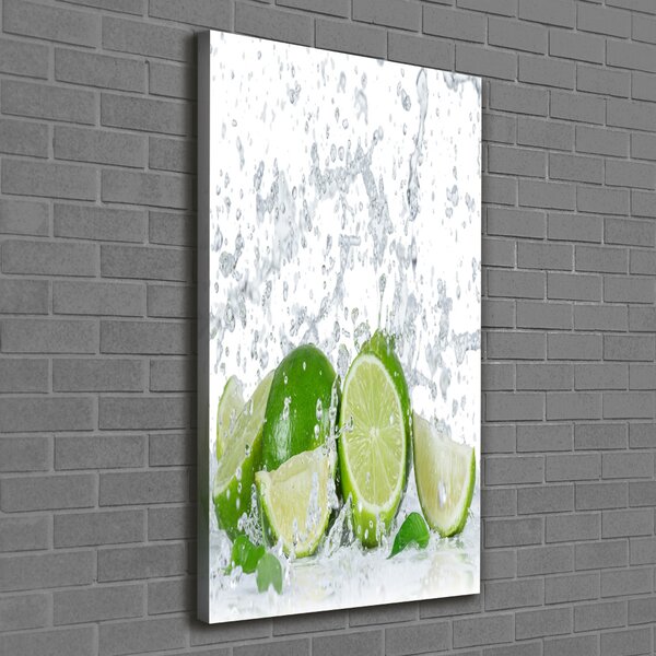 Imprimare tablou canvas Lămâie verde