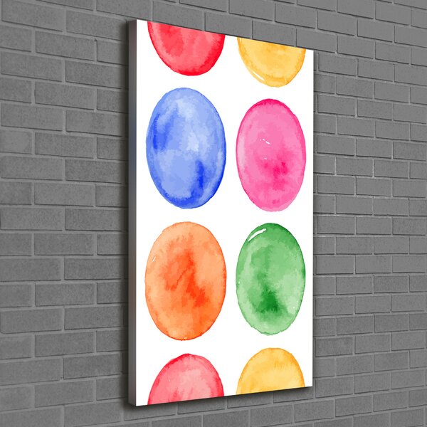 Print pe canvas cercuri colorate