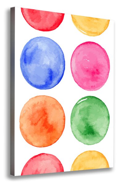Print pe canvas cercuri colorate