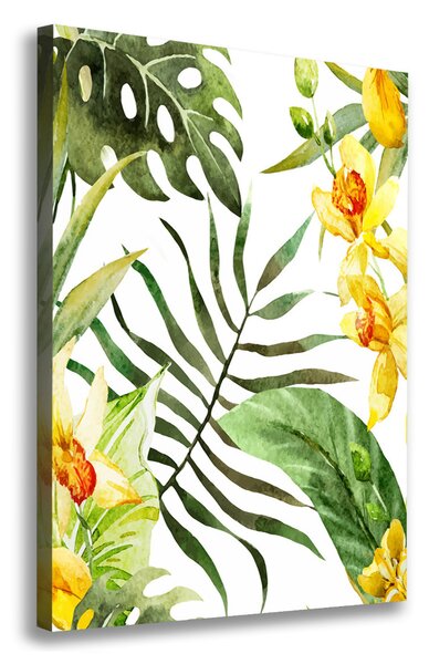 Tablou canvas flori tropicale