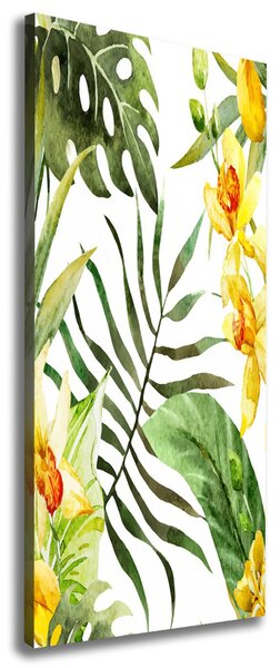 Tablou canvas flori tropicale