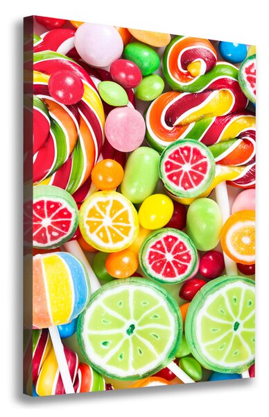 Imprimare tablou canvas bomboane colorate