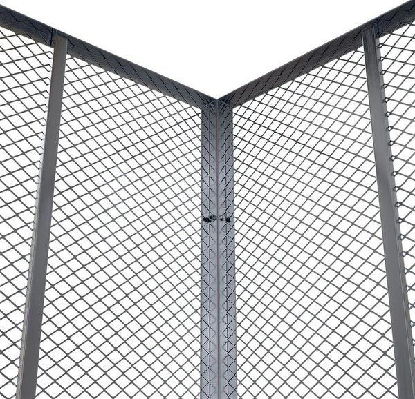 Juskys Compostor metalic 450 L - argintiu