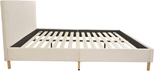 Pat tapitat Armandine bej 120/200 cm