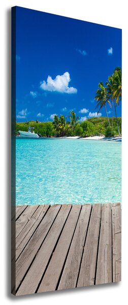 Print pe pânză plaja tropicala