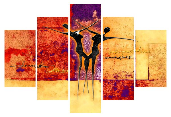 Tablou - Zeița africană (150x105 cm)