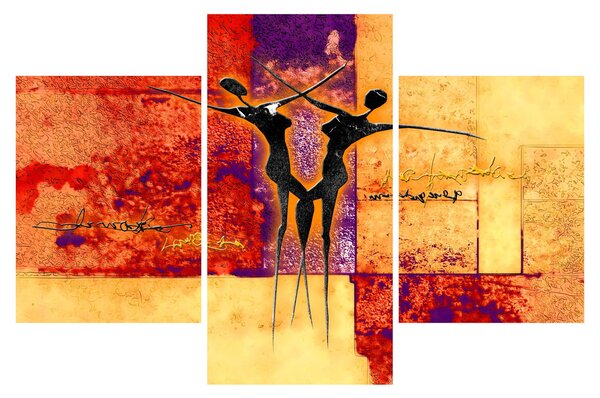 Tablou - Zeița africană (90x60 cm)