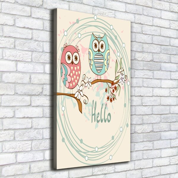 Tablou canvas Owls