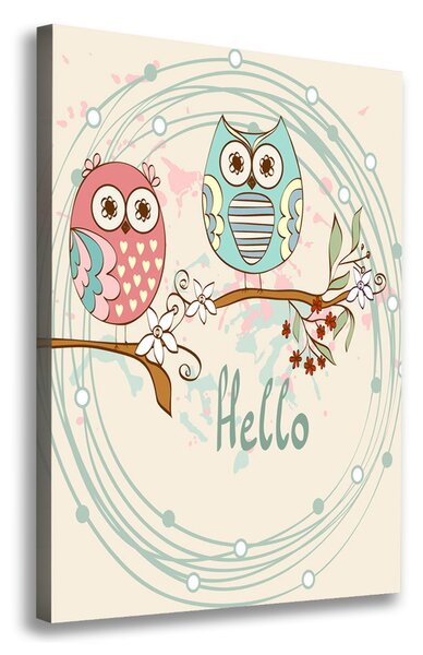 Tablou canvas Owls