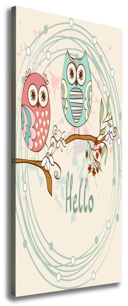 Tablou canvas Owls