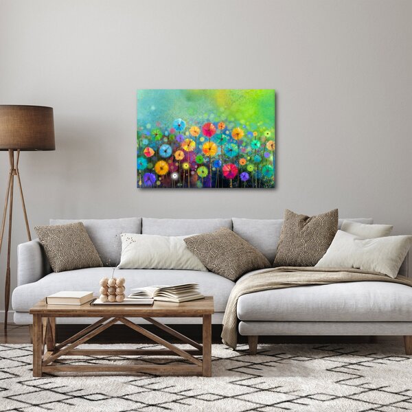 Tablou - Flori abstract (70x50 cm)