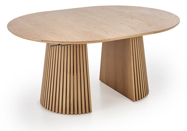 Masă Houston GensMaro deschis, 8cm, ExtensieExtensie, Furnir din lemn natural, MDF, MDF