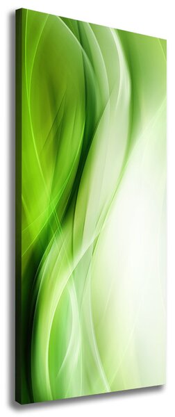 Tablou canvas fundal valuri verzi