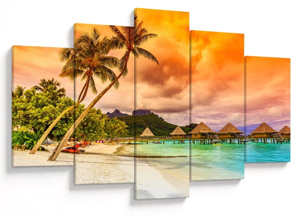 Tablou - Insula Bora Bora (150x105 cm)