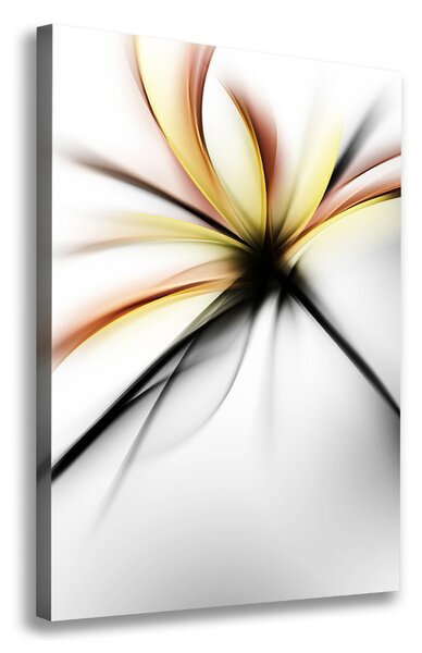 Print pe pânză floare abstract
